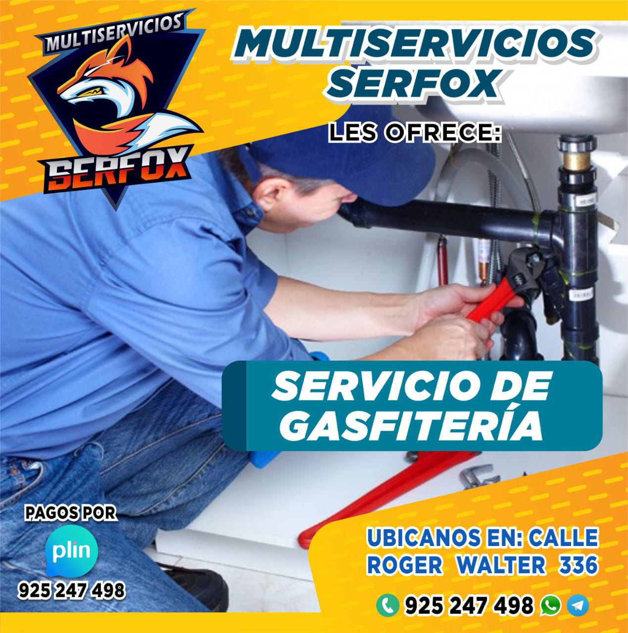 Gasfiteria en Iquitos