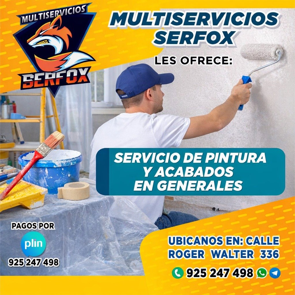 Servicio de pintura